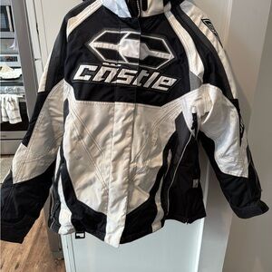 Women’s Black and White Jacket